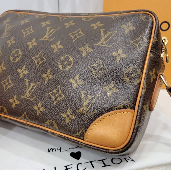 💕DISCONTINUED Very Rare Crossbody LOUIS VUITTON Trocadero 27/ MM Monogram - Picture 10 of 16